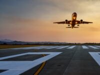 Variedad de líneas y marcas en cada zona del aeropuerto. Equipos señalización Graco